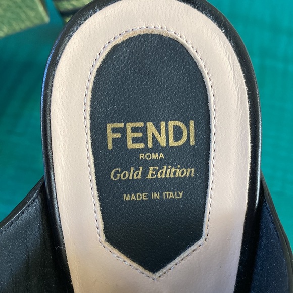 Fendi Gold Edition Sandals - Picture 4 of 9